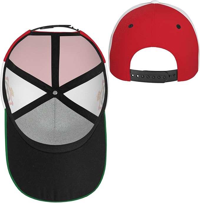 National Flags Baseball Cap for Men Women, Fashion Adjustable Sun Protection Visor Caps Trucker Hat Patriotic Caps