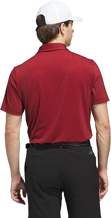 adidas Mens Ultimate365 Mini Bunker Polo Shirt
