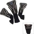 Team Golf NCAA Florida Gators Contour Golf Club Headcovers (3 Count) Numbered 1, 3, & X, Fits Oversized Drivers, Utility, Rescue & Fairway Clubs, Velour Lined for Extra Club Protection