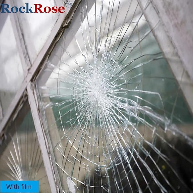 UV 99% Security and Safety 4 Mil Clear Window Film Shatterproof Anti Shatter - Image 8