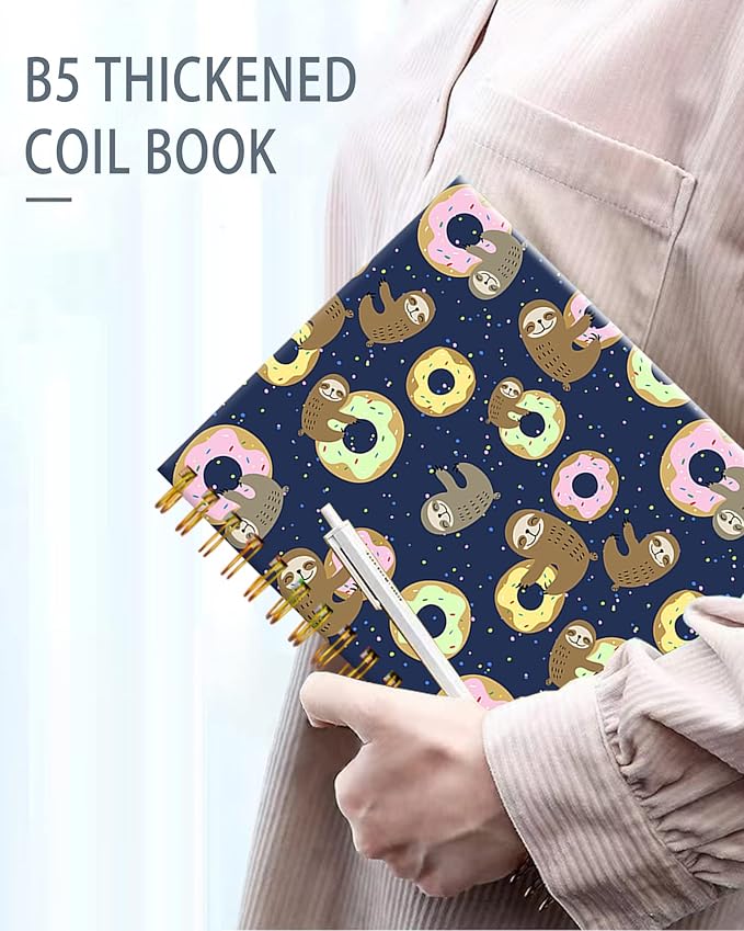 iampanda Spiral Journal Notebook, Cute Strong TwinWire Binding - Image 4