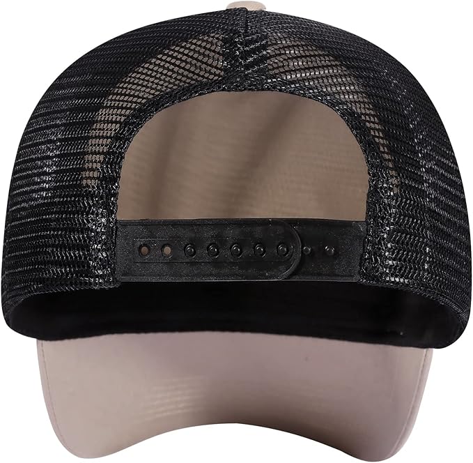 Baseball Cap, American Flag Trucker Hat for Men Women, Breathable Adjustable Fit Outdoor Mesh Snapback Hats