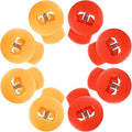Glove Locks, 8-Pack Baseball/Softball Glove Lace Locks – Vibrant Colors, No Retie Knots, Spring-Lock Tech, Durable Design.