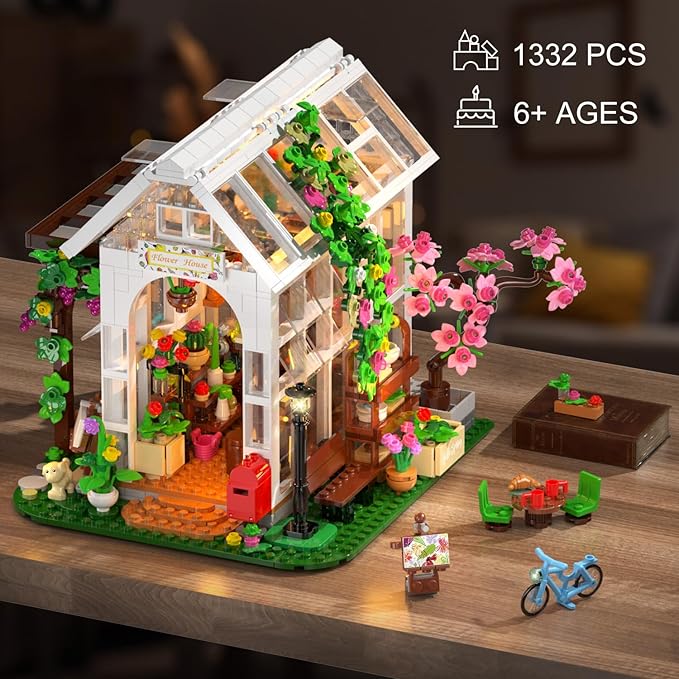 HOGOKIDS Flower House Building Set - Image 5