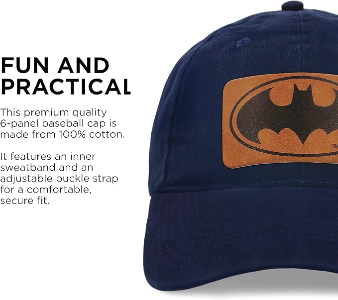 ABG Accessories Superman Hats for Men Baseball Cap