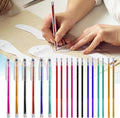 24pcs Heat Erasable Pens for Fabric, Fabric Pens for Sewing Erasable for by YFANITI