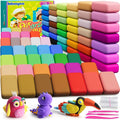 Air Dry Clay for Kids, 78 Colors Modeling Magic Clay, Safe & Non-Toxic by Ixiaoyoo