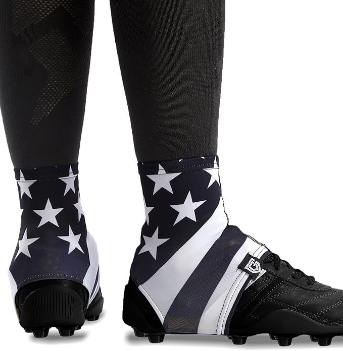 Gridiron Gladiator Cleat Covers - Football Spats - Football Cleat Socks - Cleat Spats for Soccer, Baseball & Softball