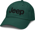 Jeep Wordmark Logo (Black) Adjustable Baseball Hat