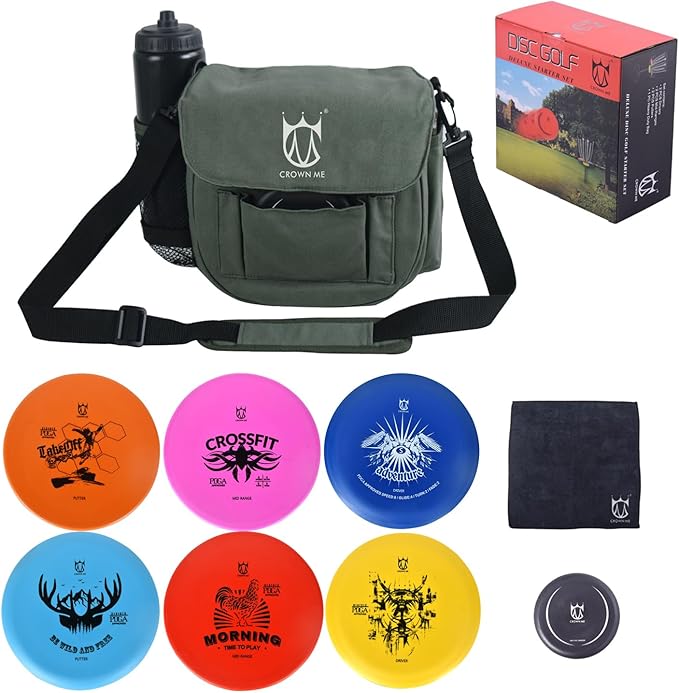CROWN ME D05 Disc Golf Set, Disc Golf Starter Set