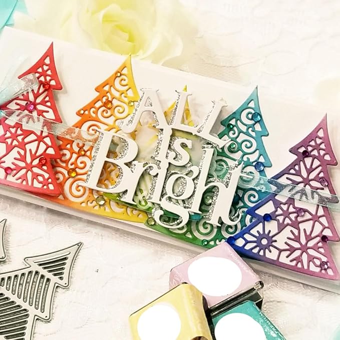 Mvchifay Cutting Dies for Card Making Metal Die-Cuts Scrapbooking Tool Hollow - Image 6