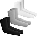 Tough Outdoors UV Arm Sleeves for Men Women - Sun Protection Sleeves - Compression Golf Baseball Cooling Tattoo Arm Sleeve