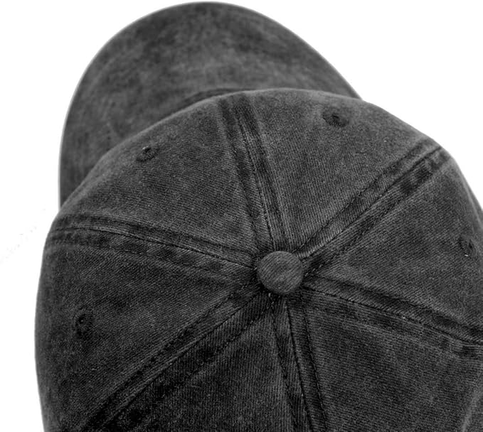 Waldeal Women's Embroidered Dad Hat, Adjustable Vintage Washed Cotton Baseball Cap for Men