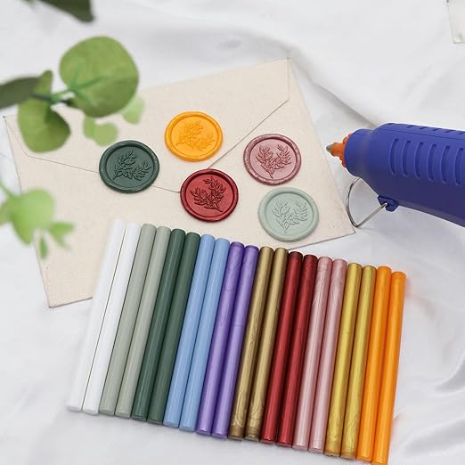 52pcs Antique Gold Wax Sealing Sticks, Andotopee Glue Gun Adhesive Seal Sticks - Image 4