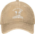 Philysonic 5 Oclock Somewhere Hat It is 5 Oclock Somewhere Hat Women Baseball Hat Cool Hats