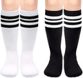 qikqik Toddler Soccer Socks Kids Soccer Socks Boys Baseball Sock Youth Football Sock Girls Softball Accessories Team Sports