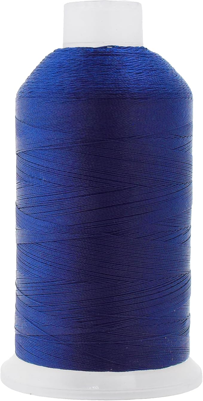 Mandala Crafts Dark Blue Heavy Duty Thread -1500 Yds Tex 90 Thread by MandalaCrafts