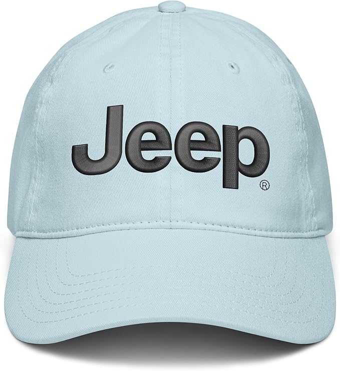 Jeep Cap Adjustable Puff Embroidered Baseball Hat