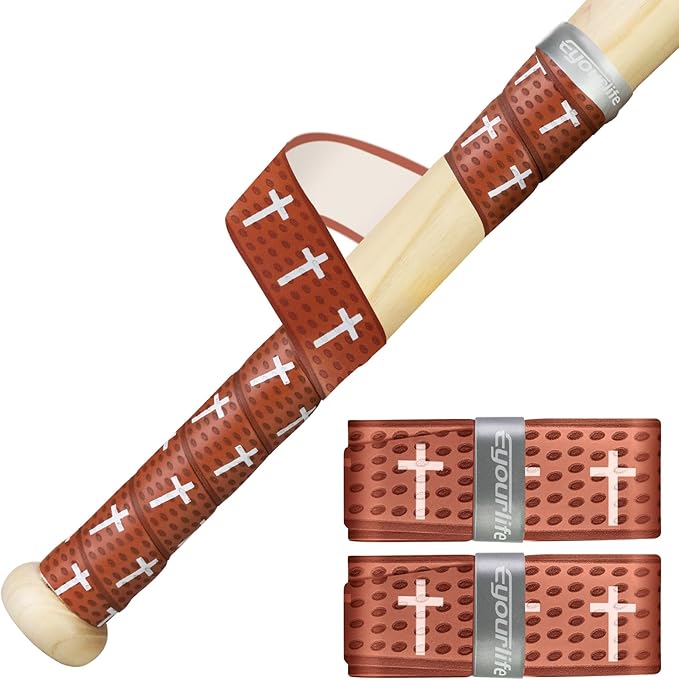 Eyourlife 2/4 Pack Baseball Bat Grip Bat Wraps for Baseball Lifestyle Softball Gifts Pro Feel Non-Slip Elite Batting Grip Tape for Bats Players