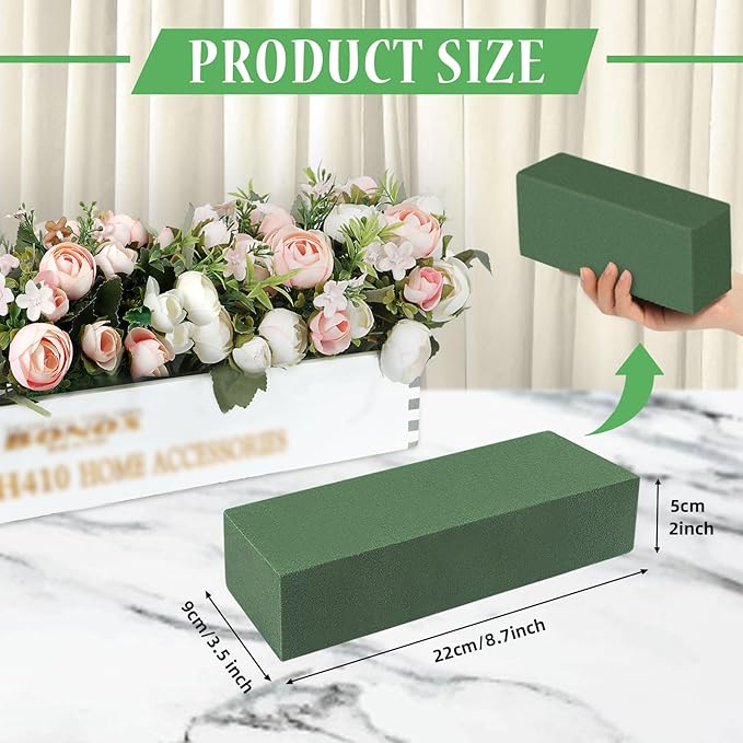 Gardace 2 Pack Floral Foam Blocks Each, Used - Image 2