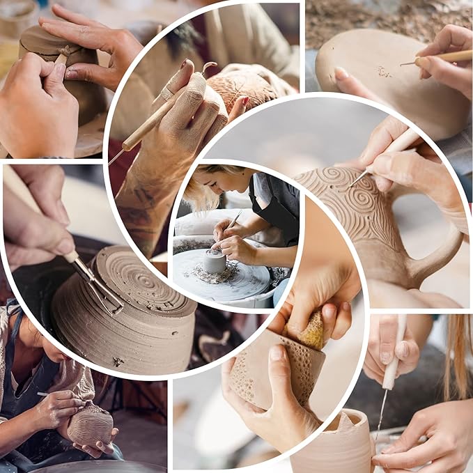 Yagugu Pottery Clay Tools for Adults Sculpting - Image 7