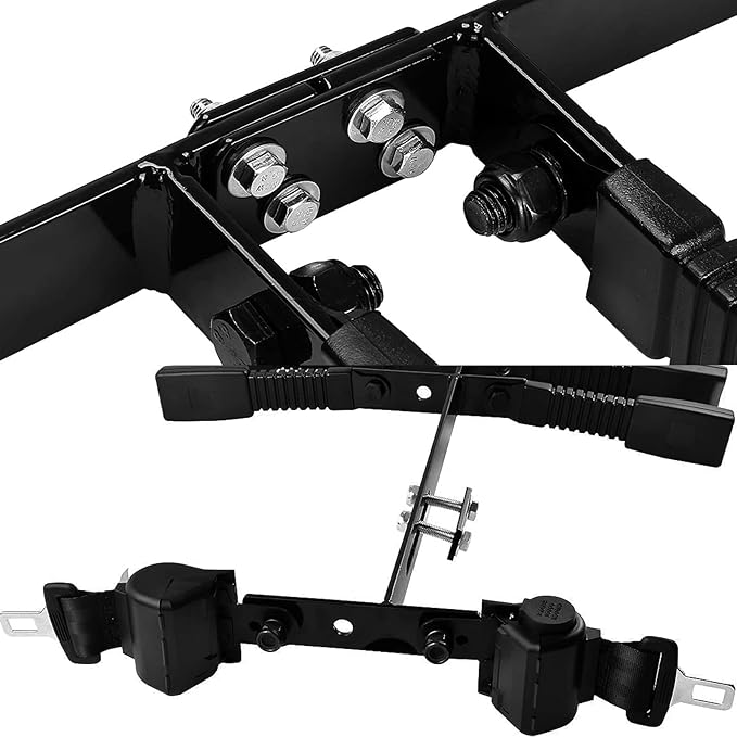 10L0L Retractable Golf Cart Seat Belts - Universal Retractable Seat Belts for Yamaha EZGO, Club Car, Go Kart, UTV