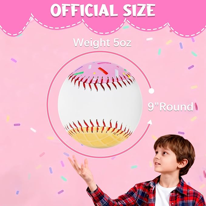 Baseballs PVC 9in Practice Baseball for Training Hitting Lifestyle Decor Ideal Personalized Inspired Gifts for Players Coaches Moms