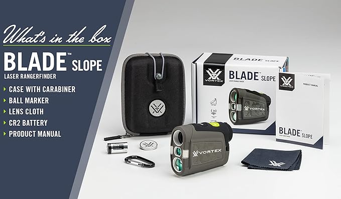 Vortex Optics Blade Series Golf Laser Rangefinders - Tournament Legal, PinSpotter Mode, Slope Mode (Select Model), Cart Magnet, Waterproof, Shockproof - Unlimited, Unconditional Warranty