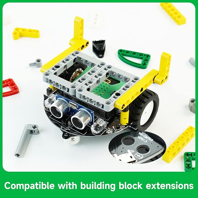 Yahboom Micro:bit DIY Coding Science Building Kit Smart Toys Car Robotic Kit - Image 6