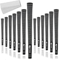 Karma Velour Golf Grips for Men, Women, Juniors | Undersize, Standard, Midsize, Oversize, & Jumbo | 6 Colors | Choose Single, 9, 13 Pack or Golf Club Grip Kit