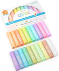 Shuttle Art Tempera Paint Sticks, 20 Pastel Colors, Solid Tempera Paint by ShuttleArt