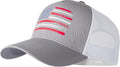 Baseball Cap, American Flag Trucker Hat for Men Women, Breathable Adjustable Fit Outdoor Mesh Snapback Hats