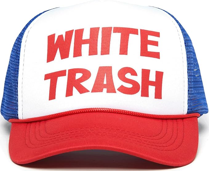 Funky Junque Premium Mesh Snapback Trucker Hat - Stylish Comfort for All - Patriotic, Humor & More