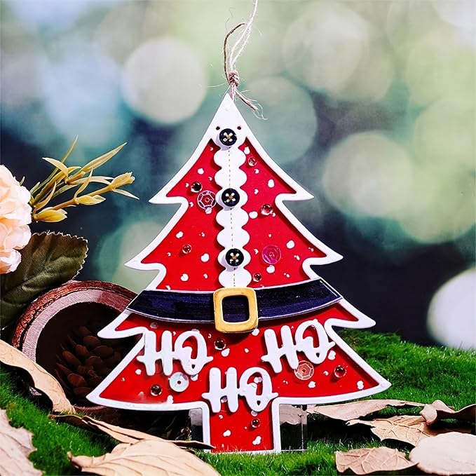 Festivals Metal Cutting Die for Scrapbooking, Christmas Cut Stencils for DIY by MCPOOX