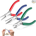 WORKPRO Jewelry Pliers Set, 3 Pack Jewelry Making Tool Kit- Needle Nose by WORKPRO