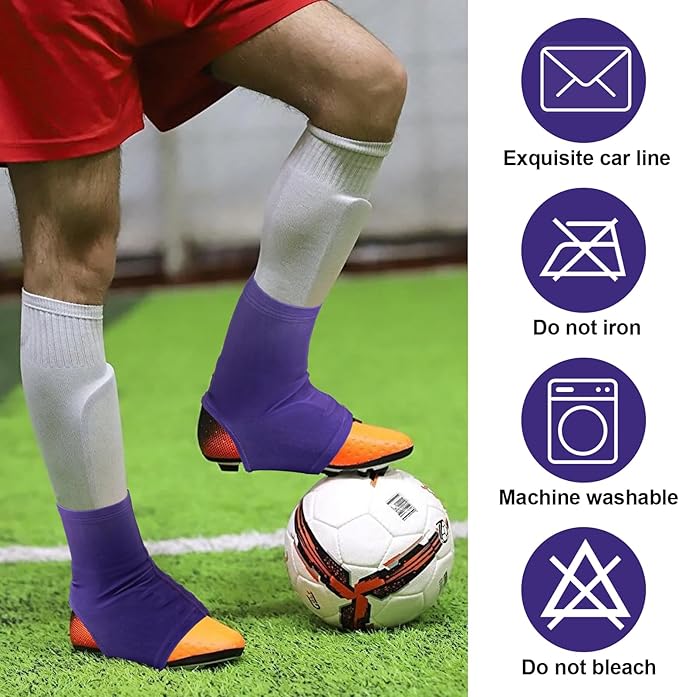 TUYUU Spats Football Cleat Covers,Youth Cleat Covers Football Keeps Dirt/Turf Debri Out,Bike Cleat Covers,Cleat Sleeves for Football Soccer Lacrosse Kids Teenagers Youths Adults.Cleat Cover