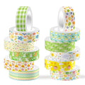 12 Rolls Summer Washi Tape, Cute Animal Decorative Sticker by Unknown
