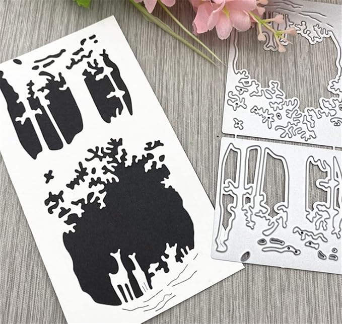 Metal Cutting Dies DIY Merry Christams Embossing Stencil Template Scrapbooking - Image 4