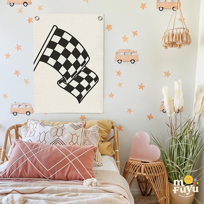 Toddler Boys Room Decor, Race Car Playroom Wall Decor - Image 7