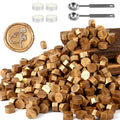 Yoption 360 Pcs Metallic Antique Gold Sealing Wax Beads Set by Yoption