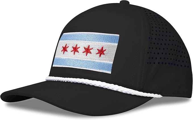 Performance Golf Hat – Adjustable Snapback Trucker Baseball Cap for Men & Women - Jetset Series