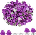 400pcs PVC Rubber Pin Backs Heliltd Butterfly Clutch Pins Tie Tacks Blank Pins by Heliltd