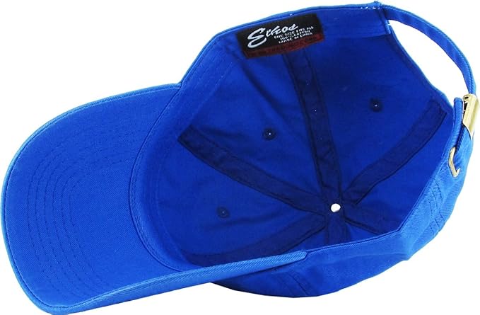KBETHOS Classic Unisex Cotton Adjustable Low Crown Baseball Cap – Plain Dad Hat