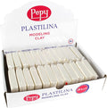 Pepy Plastilina Reusable and Non-Drying Modeling Clay; Set of 24 Bars, 1.4 by Pepy
