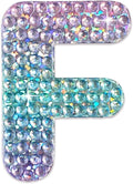 StickerBeans® Rhinestone Alphabet Letter Sticker F by StickerBeans