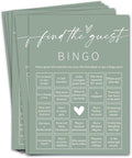 Bridal Shower Games Cards, Engagement Party Games by Wybgno