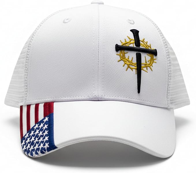 Christian Hats for Men,Cross Hats for Men,Jesus hat,Christian Religious Gifts for Birthday/Christmas