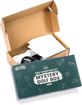 Mully Mullybox Mini Golf Gift Box, Unisex, Golf Accessories Set with Club Brush, Divot Tool, Golf Ball, Gift Card, Tees, Mystery Golf Box