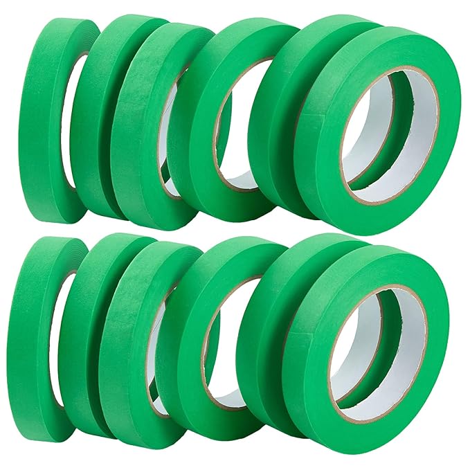 Premium Green Masking Tape, Painters Tape, DIY Paper Arts & Crafts, Spraying by Ockuper