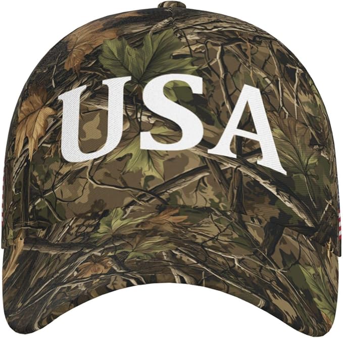 USA Flag Baseball Cap American Patriotic Trucker Hat Father Dad Mother Mom Adjustable Sportswear Hat for Men Women Adults